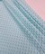Ice Blue Minky Dot Fabric by the Yard, 60" Wide Ultra-Soft Plush Minky Fabric for Baby Blankets, Nursery Decor, Plush Toys & Sewing